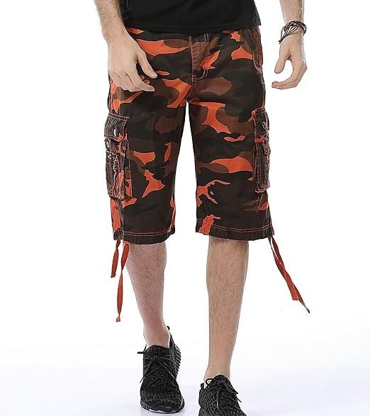 Camouflage Cargo Shorts image 3